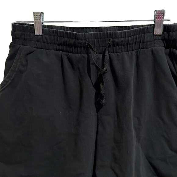 Baleaf Athletic Cotton Shorts Lounge Pull On Active Comfy Casual Sz Large Black - Picture 4 of 9